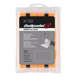 Sobregrips Bullpadel Bullpadel GB-1600 PACK 12 COMFORT-Naranja Neón