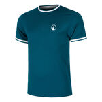 Ropa de tenis Quiet Please Quiet Please Create Break Ringer Camiseta De Manga Corta Hombres-Color Petr&oacute;leo,Blanco