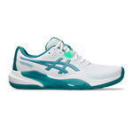 Zapatillas de p&aacute;del ASICS ASICS GEL-CHALLENGER 15 PADEL Zapatilla de p&aacute;del Hombres-blanco, color petr&oacute;leo