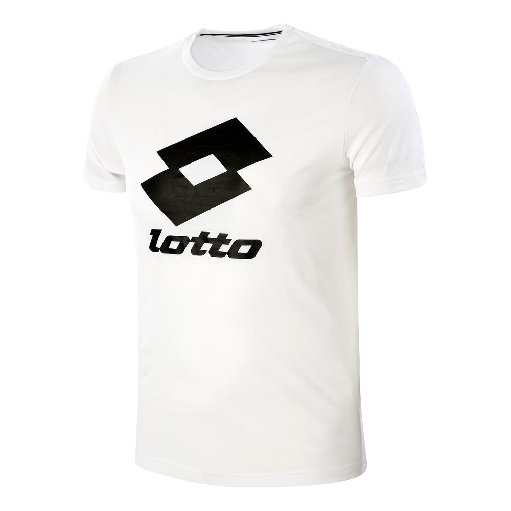 Lotto Smart JS II Camiseta De Manga Corta Hombres - Blanco, Negro