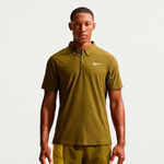 Ropa de tenis Nike Nike Jannik Sinner Court Dri-Fit Advantage Slam Polo Hombres-oliva, blanco