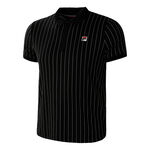 Ropa Fila Fila Stripes Polo Hombres-Negro,Blanco