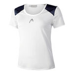 Ropa HEAD HEAD 22 Tech Camiseta de manga corta Mujeres - blanco, azul