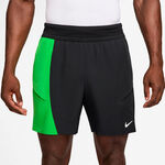 Ropa de tenis Nike Nike Carlos Alcaraz Court Dri-Fit Slam Shorts Hombres-negro, verde