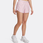 Ropa Under Armour Under Armour Tech Play Up Shorts Con Bolsillo Para Pelota Mujeres-Rosa
