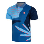 Ropa de tenis BIDI BADU BIDI BADU Hey Laguna Polo Hombres-azul, coral