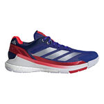 Zapatillas de pádel adidas adidas Crazyquick Boost Zapatilla De Pádel Hombres-Azul,Plateado