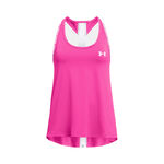 Ropa Under Armour Under Armour Knockout Camiseta De Tirantes Chicas-Rosa