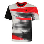 Ropa HEAD HEAD Topspin Camiseta de manga corta Hombres - rojo, negro