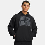Ropa Under Armour Under Armour Rival Graphic Sudadera con capucha Hombres-negro, negro