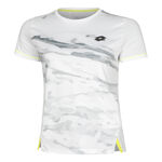 Ropa Lotto Lotto Tech Camiseta De Manga Corta Mujeres-Blanco,Gris