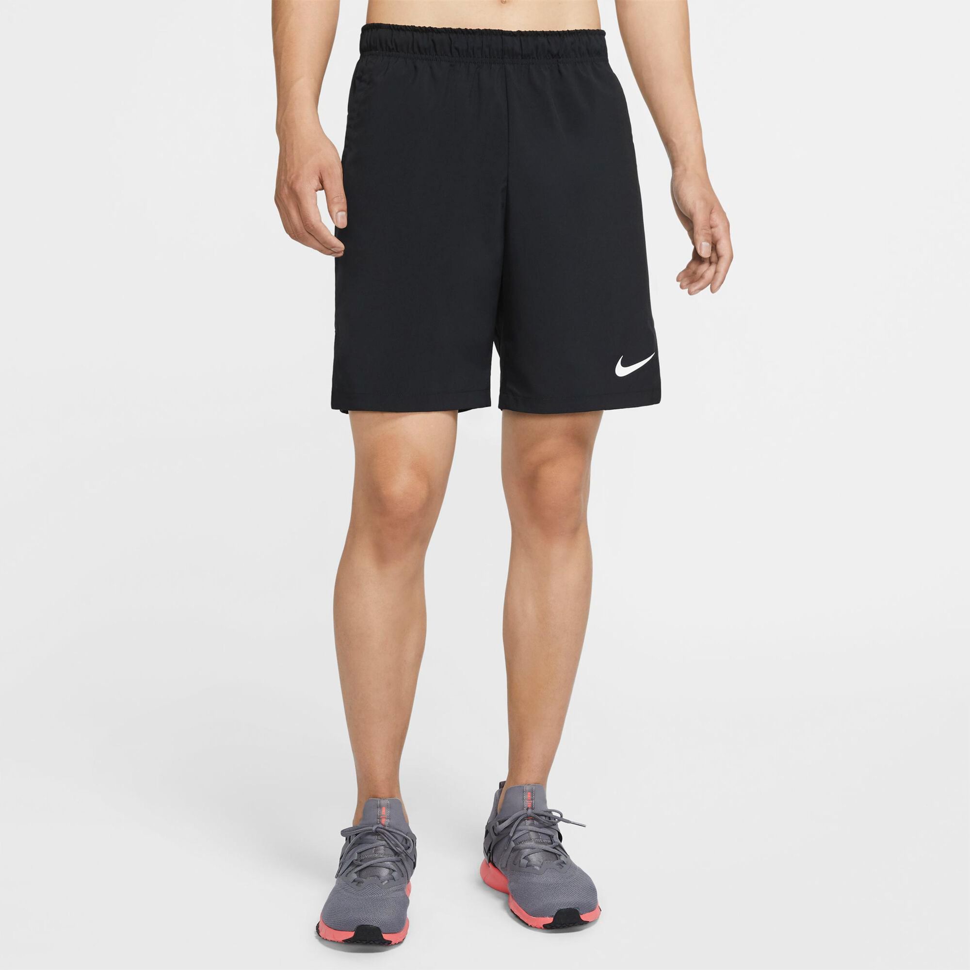 tobillo Tiempo de día Ocurrir Nike Flex Woven Shorts Hombres - Negro, Blanco compra online | Padel-Point