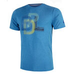 Ropa Bullpadel Bullpadel Bebas Camiseta De Manga Corta Hombres-Azul
