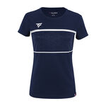 Ropa Tecnifibre Tecnifibre Team Tech Camiseta De Manga Corta Mujeres-Azul Oscuro
