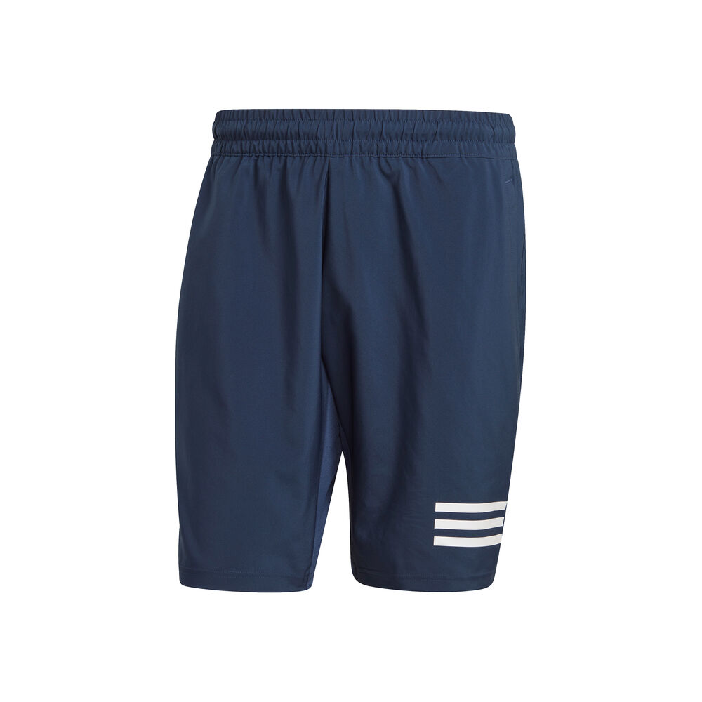 Club 3-Stripes Shorts Hombres - Azul Oscuro, Blanco