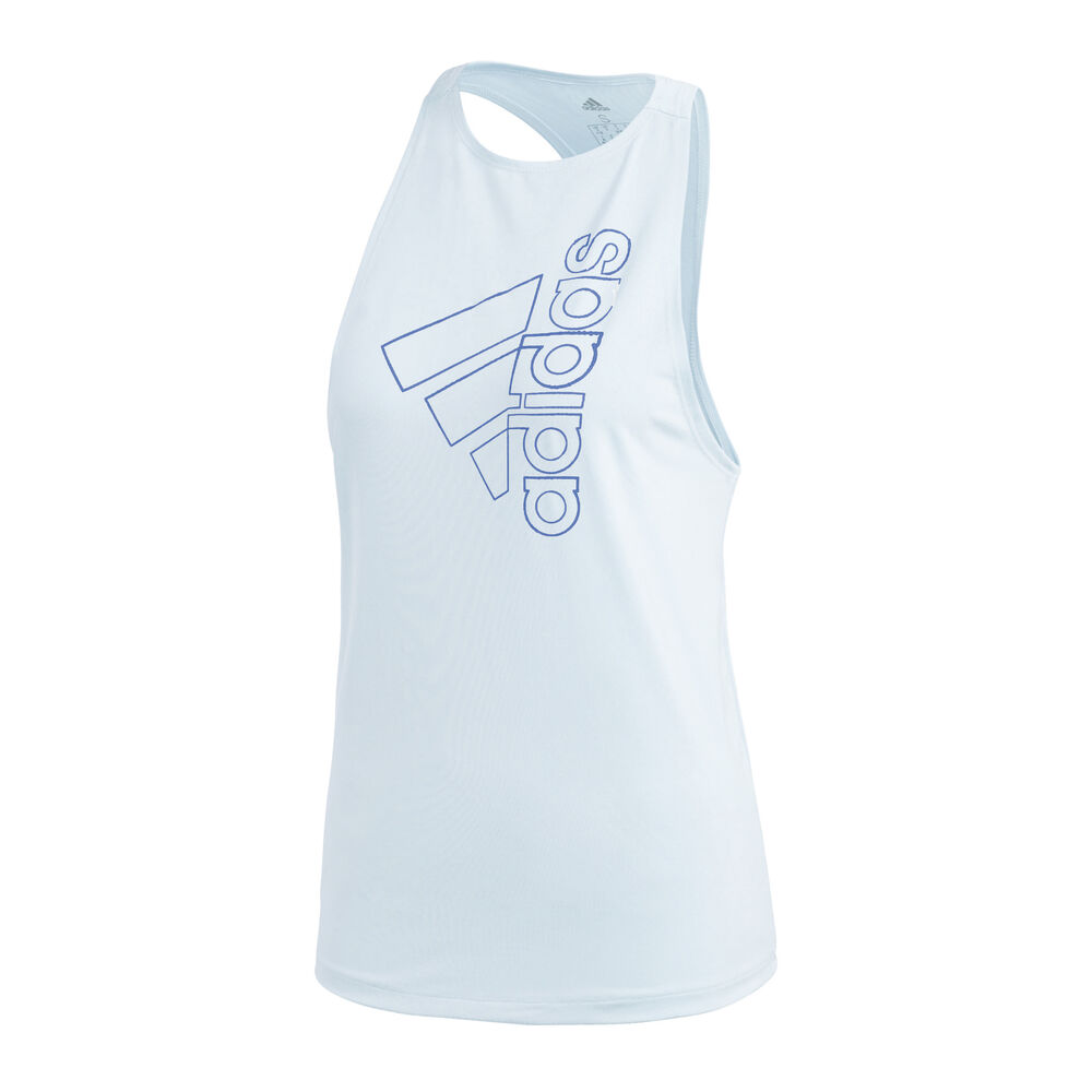 Tech Badge Of Sports Camiseta De Tirantes Mujeres - Azul Claro, Azul