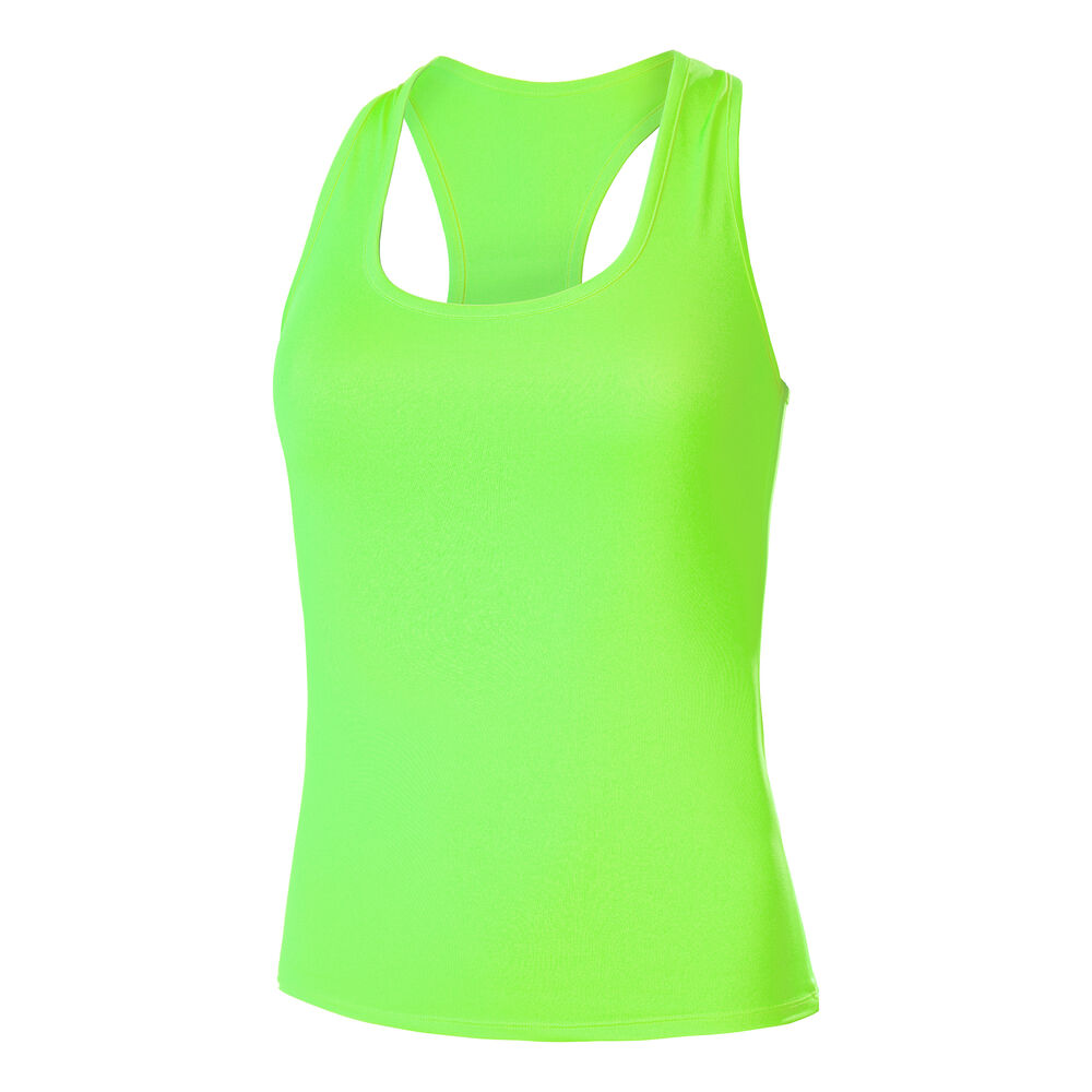 Basica Camiseta De Tirantes Mujeres - Verde Neón