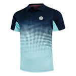 Ropa BIDI BADU BIDI BADU Spectrum Spirit Polo Hombres-Azul Claro,Azul Oscuro
