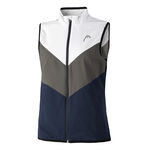 Ropa HEAD HEAD Club Chaleco Mujeres-Azul,Blanco