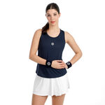 Ropa de tenis BIDI BADU BIDI BADU Crew Racerback Camiseta de tirantes Mujeres-azul oscuro