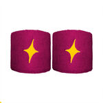 Ropa Starvie 2 Wristbands - purple/yellow
