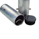 Accesorios de pista Tegra Tegra Casquillo Hundido-Plateado