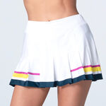 Ropa Lucky in Love Lucky in Love Stripe Hype Falda Mujeres - blanco, multicolor