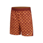 Ropa Nike Nike Court Dri-FIT Victory High Rise 9in All Over Print Shorts Hombres-Naranja,Marr&oacute;n