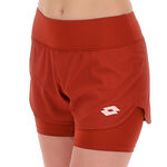 Ropa Lotto Lotto Tech II Shorts Mujeres-Rojo Vino
