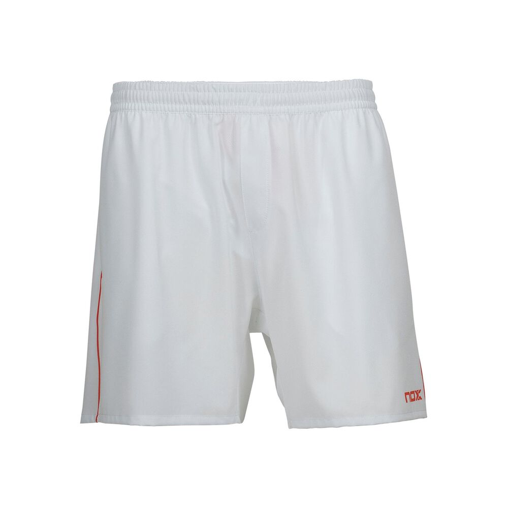 Team Logo Shorts Hombres - Blanco, Naranja