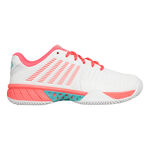 Zapatillas de tenis K-Swiss K-Swiss Express Light 3 Zapatilla Tierra Batida Mujeres-Blanco,Coral