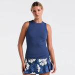 Ropa Original Penguin Original Penguin Rib Camiseta De Tirantes Mujeres-Azul Oscuro