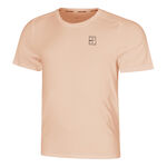 Ropa de tenis Nike Nike Court Dri-FIT Advantage Camiseta de manga corta Hombres - coral, negro