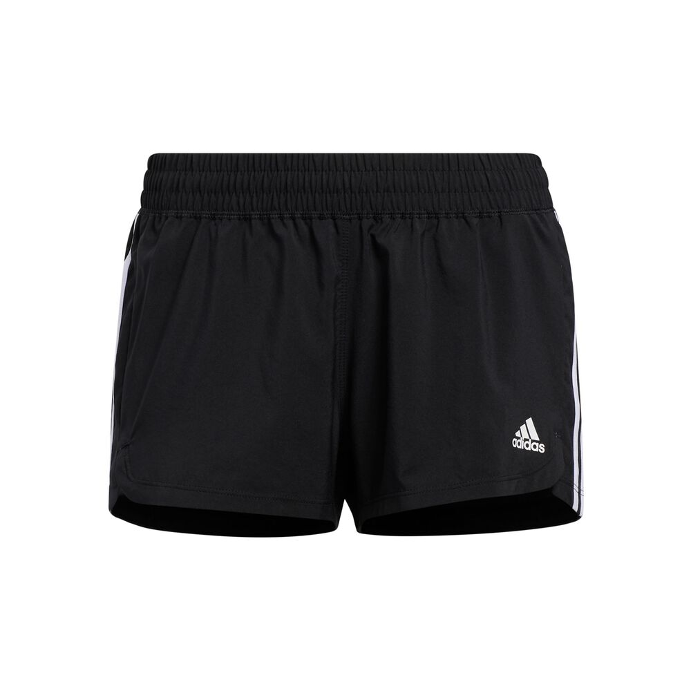 Pacer 3-Stripes Woven Shorts Mujeres - Negro