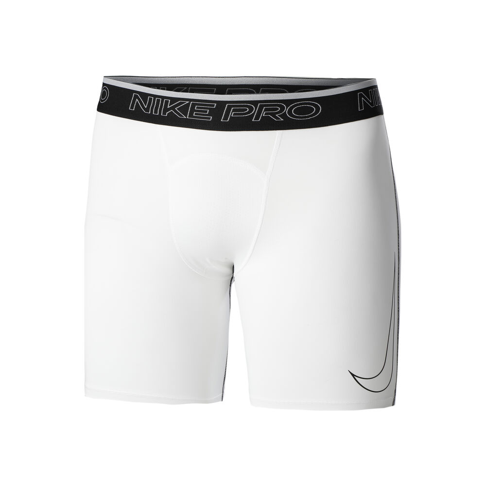 Dri-Fit Pro Shorts Hombres - Blanco, Negro