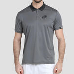 Ropa Bullpadel Bullpadel Basic Polo Hombres-Gris