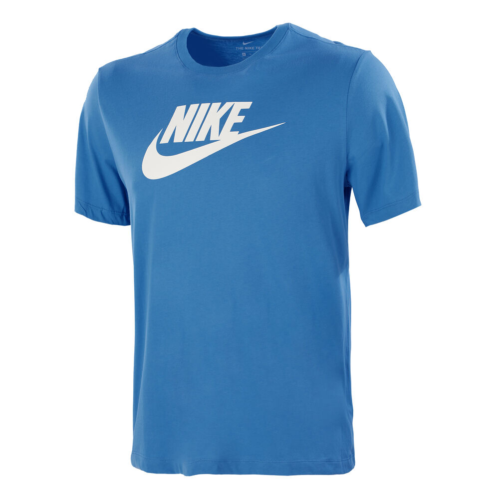 Sportswear Camiseta De Manga Corta Hombres - Azul, Blanco