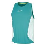 Ropa Nike Nike Court Dri-Fit Advantage Slam Camiseta De Tirantes Hombres-Color Petr&oacute;leo,Blanco