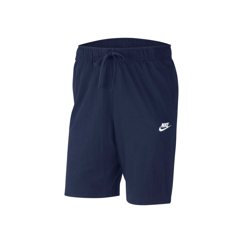 Sportswear Shorts Hombres - Azul Oscuro, Blanco