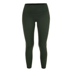 Ropa Nike Nike Dri-Fit One High Rise 7/8 Malla Mujeres - verde oscuro, negro