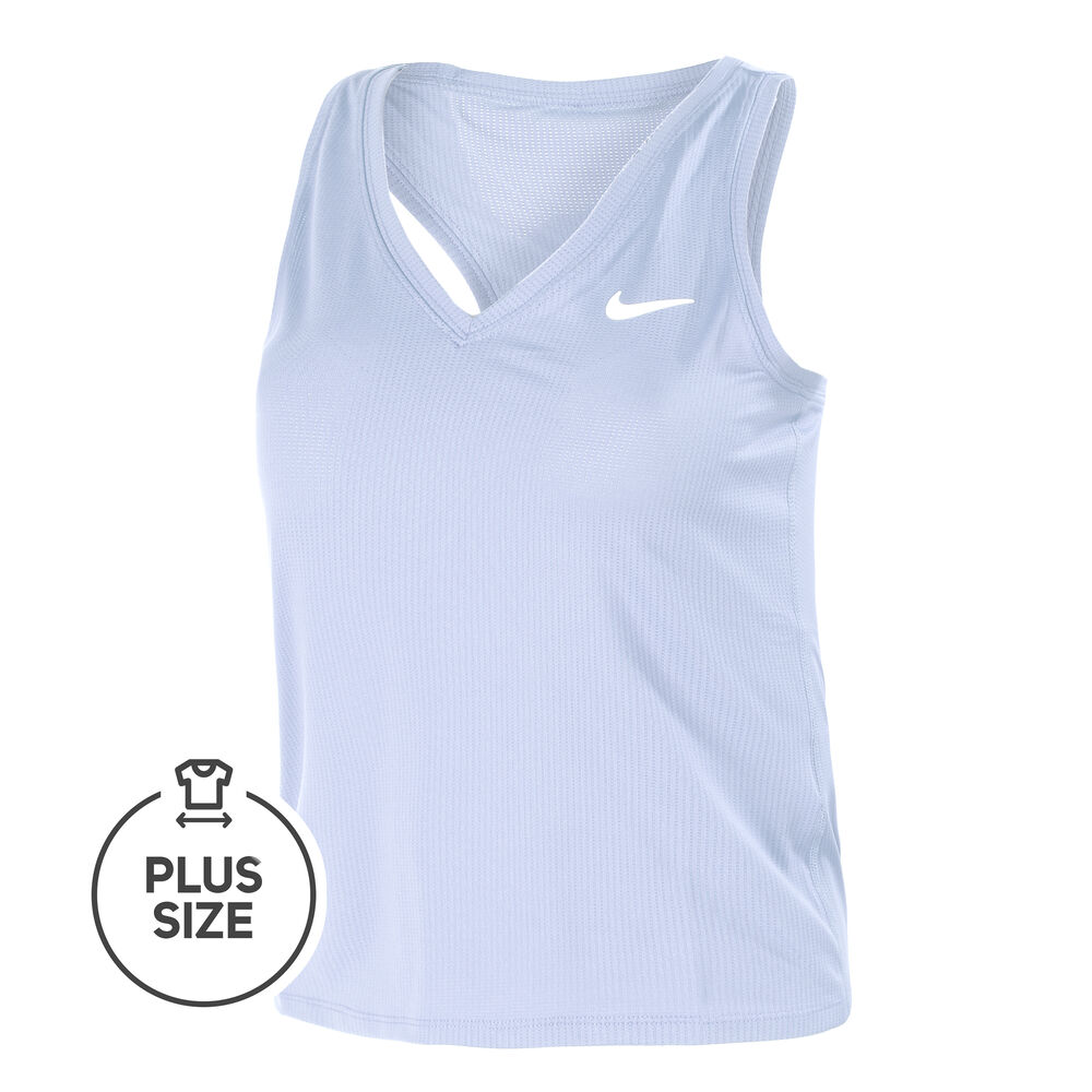 Dri-Fit Victory Plus Size Camiseta De Tirantes Mujeres - Azul Claro