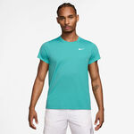 Ropa Nike Nike Court Victory Dry Camiseta de manga corta Hombres - turquesa, blanco