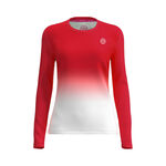 Ropa BIDI BADU BIDI BADU Crew Gradiant Camiseta De Manga Larga Chicas-Rojo,Blanco