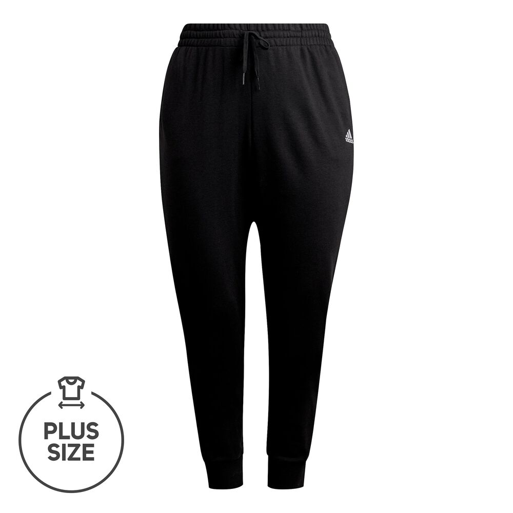 Linear FT Plus Size Pantalón De Entrenamiento Mujeres - Negro, Blanco