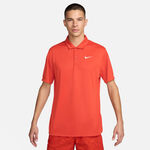Ropa de tenis Nike Nike Dri-Fit Court Victory Solid Polo Hombres-Rojo Claro