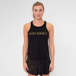 Ropa BIDI BADU BIDI BADU Paris 2024 Chill Camiseta De Tirantes Mujeres-Negro,Dorado