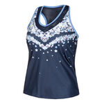 Ropa Lucky in Love Lucky in Love Forget Me Not With Bra Camiseta De Tirantes Mujeres-Azul Oscuro,Blanco