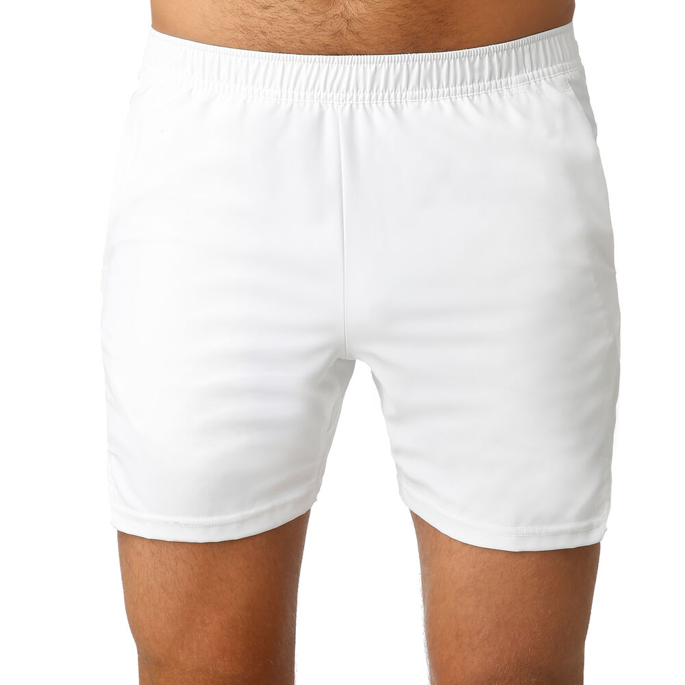 Dry 7in Shorts Hombres - Blanco, Gris Claro