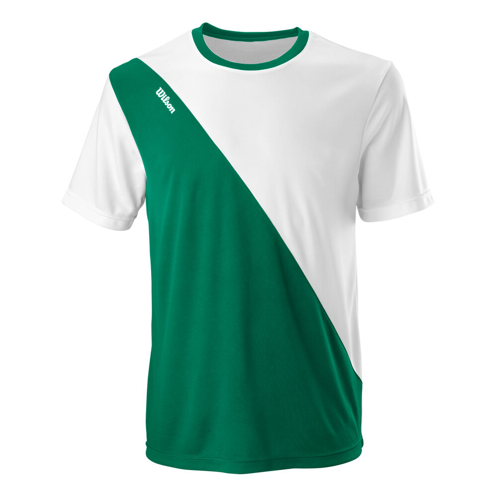 Camiseta De Manga Corta Hombres - Verde, Blanco