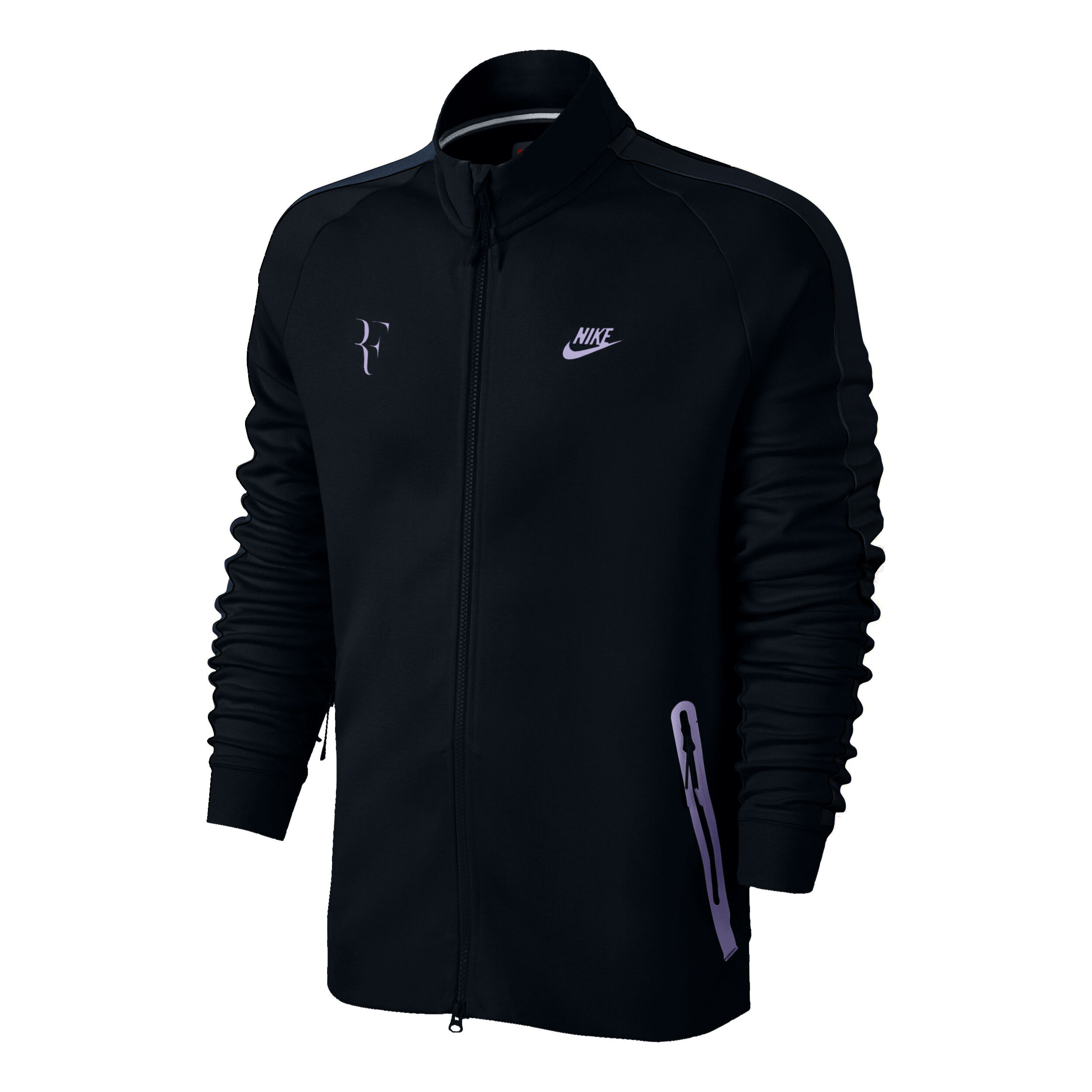 Buy Nike Roger Federer Premier Chaqueta De Entrenamiento Hombres Negro Morado online Padel Point ES